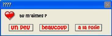 tu m'aime !!